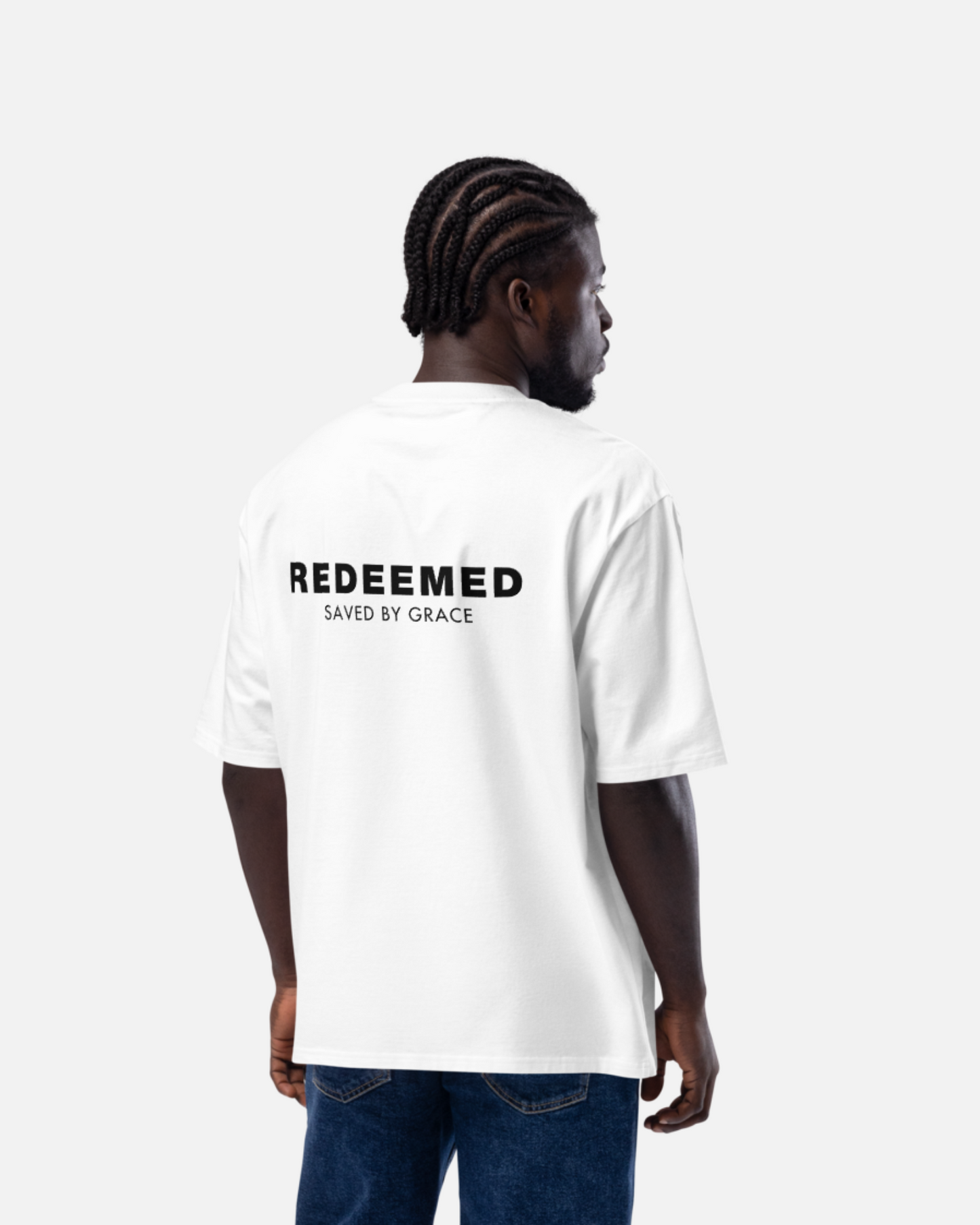 Redeemed Tee White