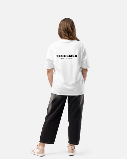 Redeemed Tee White