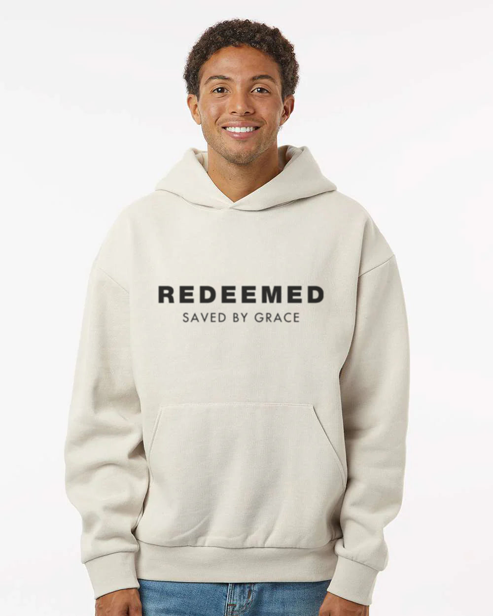 Redeemed Hoodie Bone