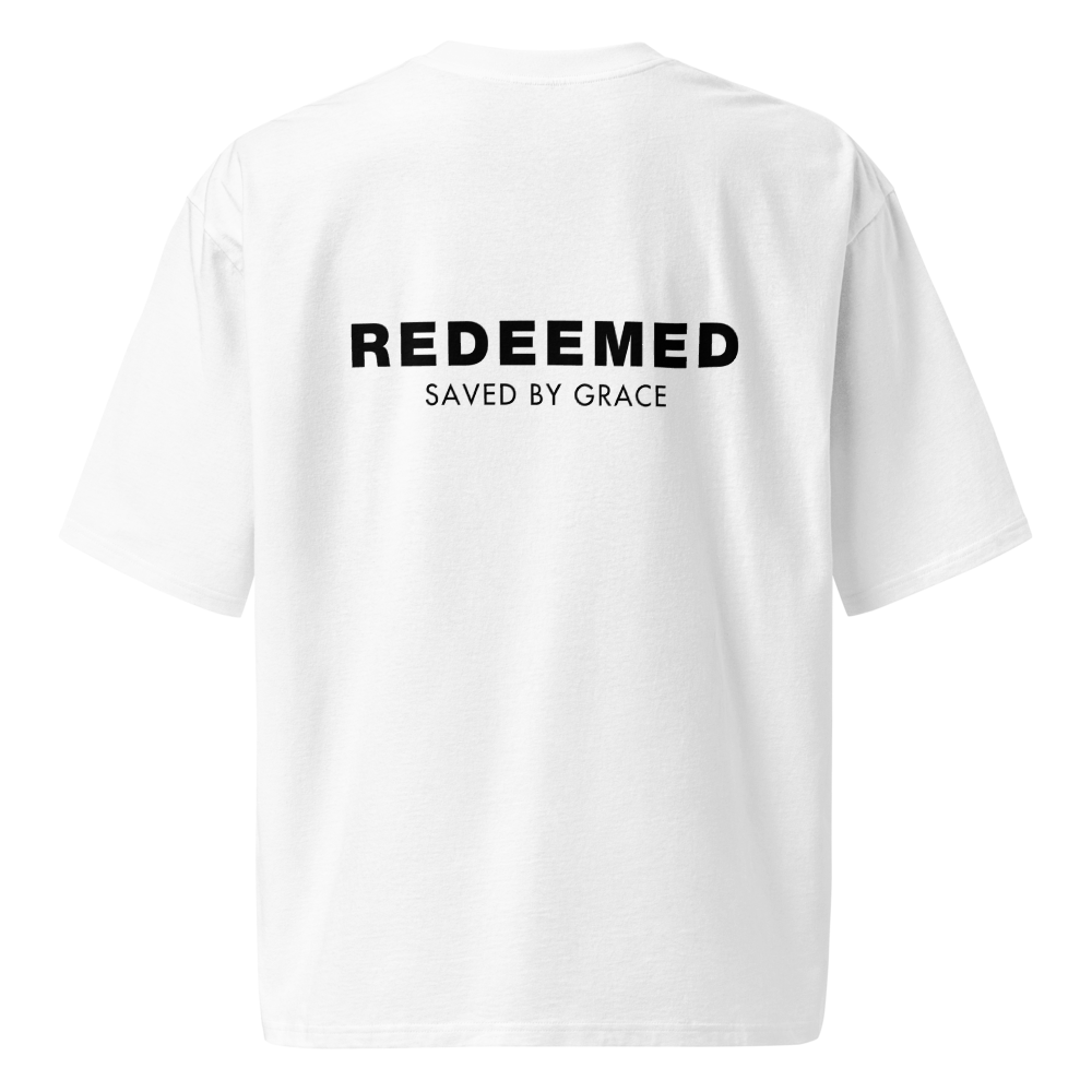 Redeemed Tee White